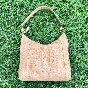 Cork Hobo Handbag